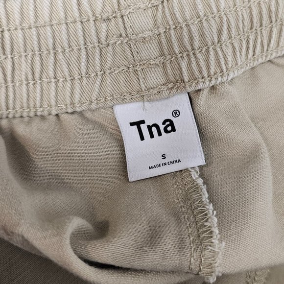 Aritzia TNA Women's The Christie Pant Size Small Mid Rise Cotton Twill - Picture 7 of 7